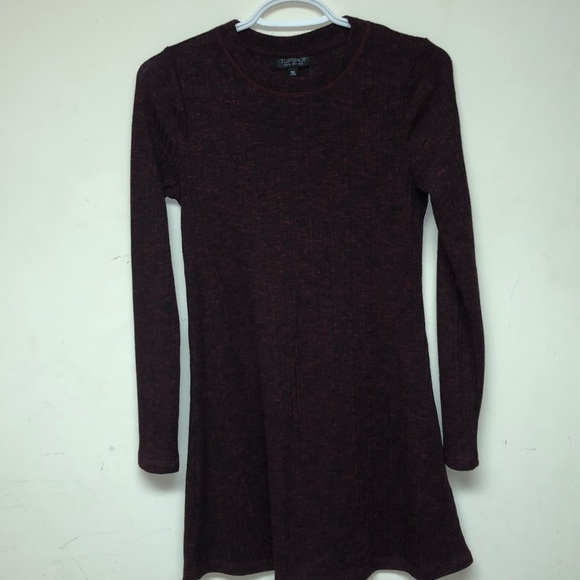 TopShop Dress Red Size 4 NWOT - Picture 2 of 5